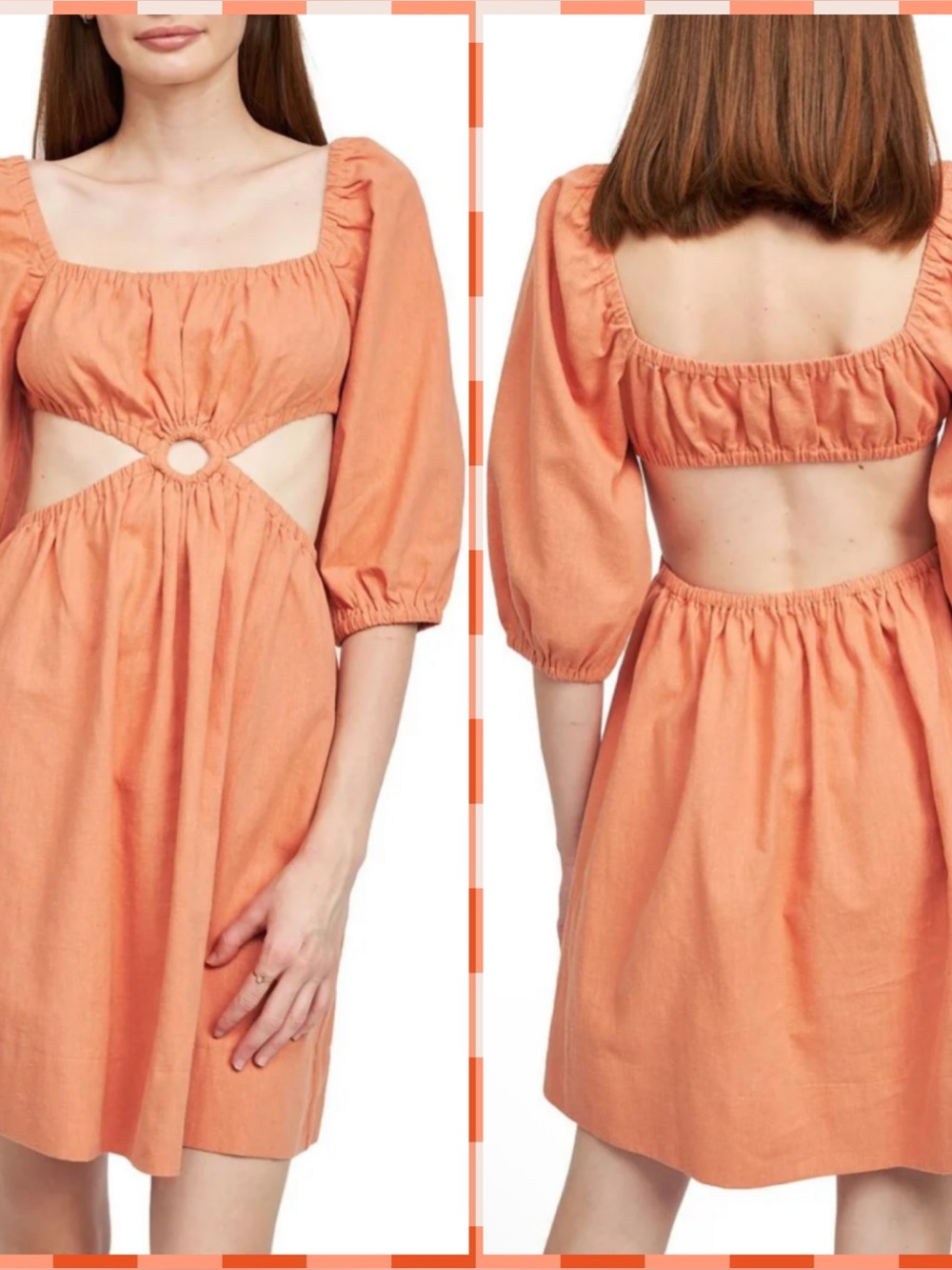 🧡NWT EN SAISON JASPER LINEN DRESS